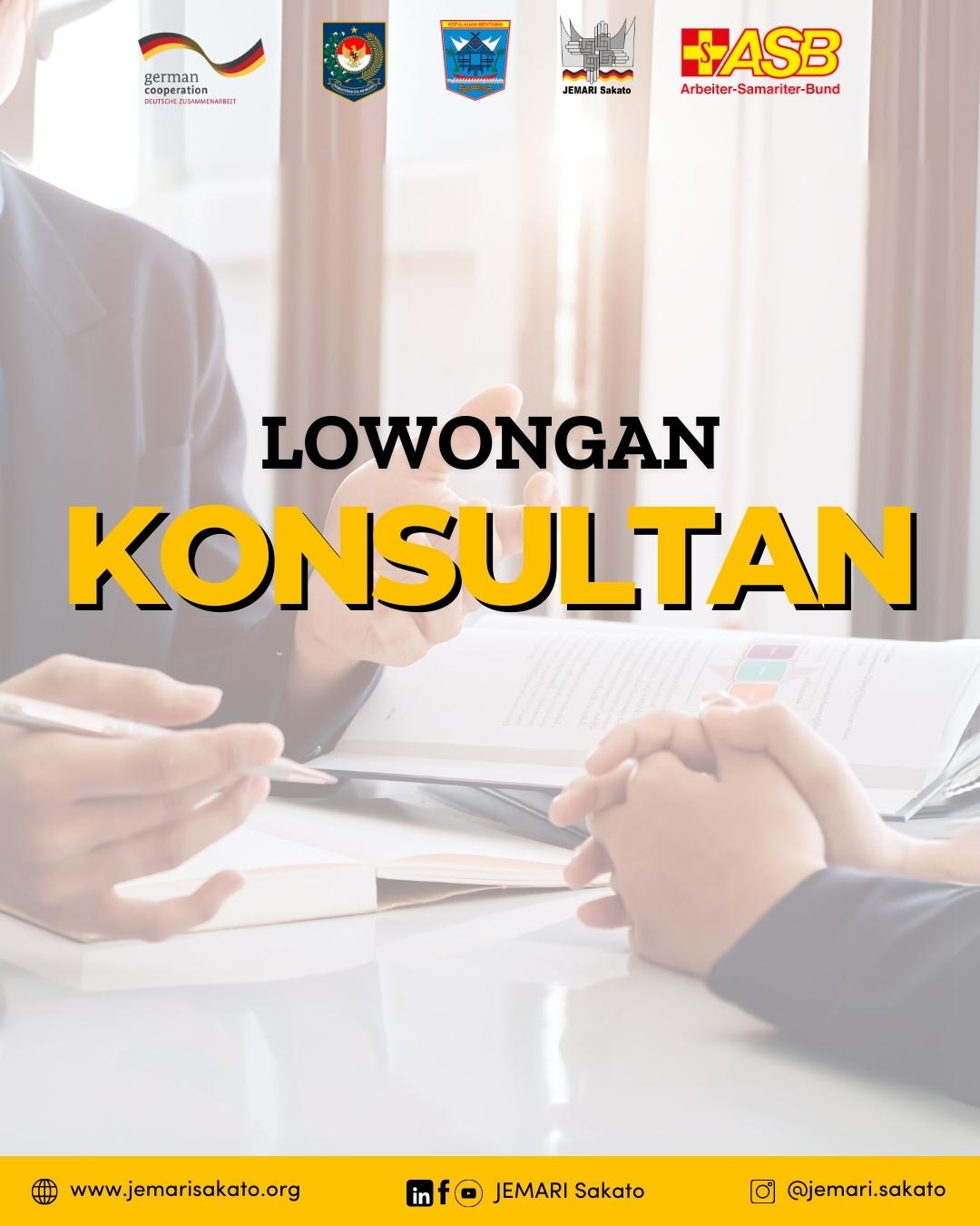 Dibutuhkan Konsultan Penyusunan Modul Integrasi RAK Pengurangan Risiko Bencana (PRB) dan Adaptasi Perubahan Iklim (API) yang Inklusi