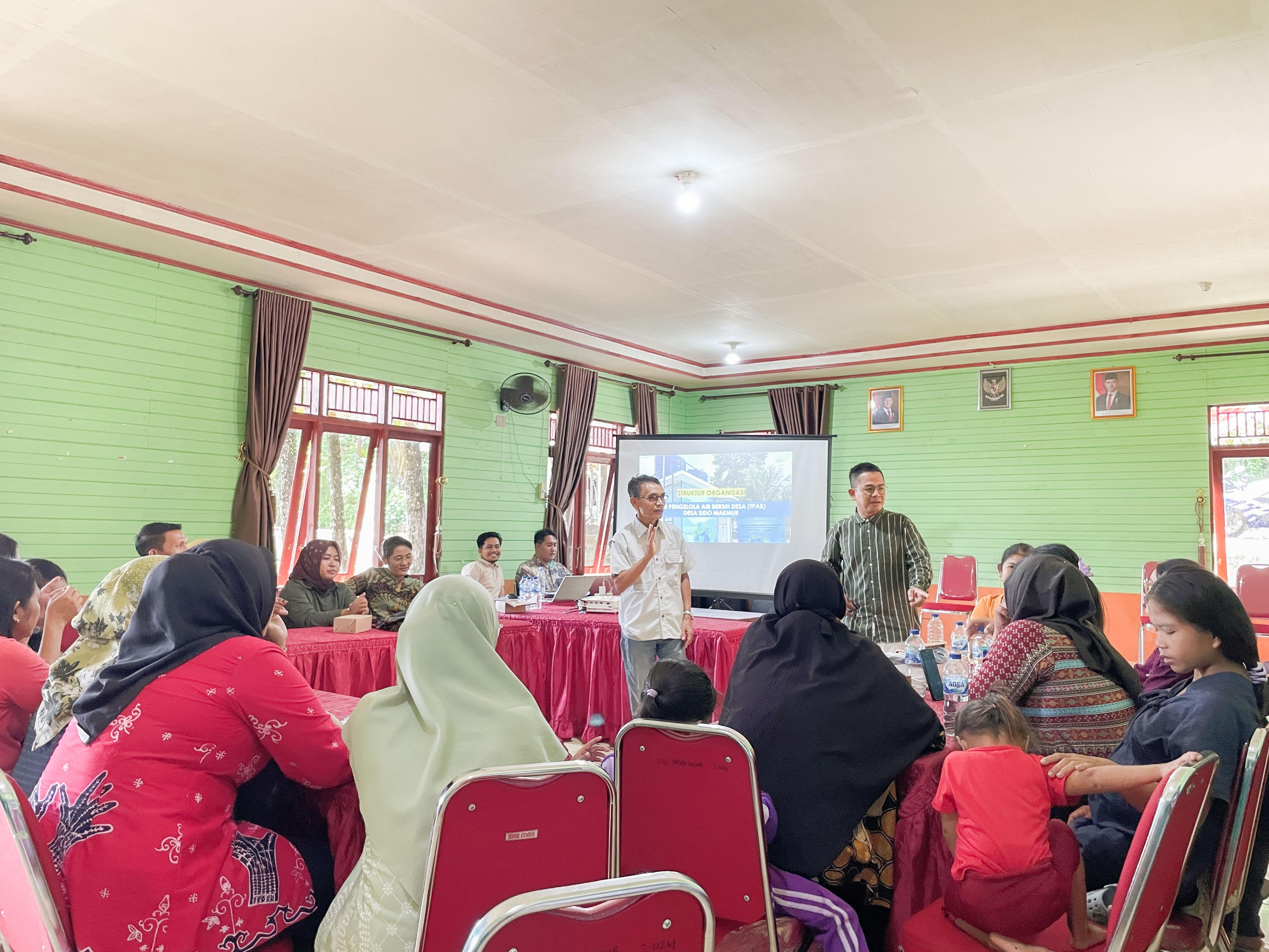 Langkah Awal dalam Perwujudan Pengelolaan Air Bersih Desa Mentawai