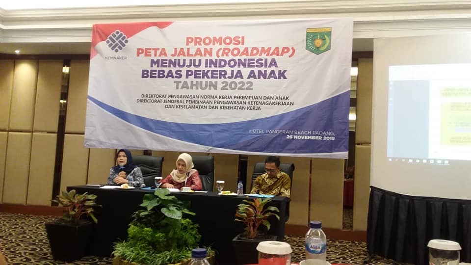 Promosi Peta Jalan (RoadMap) menuju indonesia bebas pekerja Anak Tahun 2022